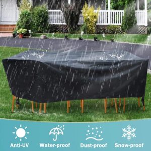 Pro Series UV-proof Waterproof Furniture Patio Cover 28D(L) x 32W x 33H