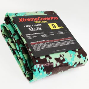 XtremeCoverPro Heavy Duty Camouflage Tarp 8mil camo 10'X20'