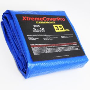 XtremeCoverPro Light Duty Blue Tarp 3.5mil 8'X10'